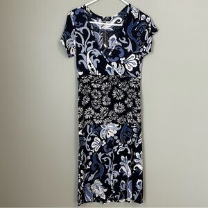 NWT Chaudry Anthropologie size small floral cotton‎ dress women’s